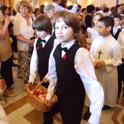 6 iunie: Iaşi: Procesiune în solemnitatea Trupul şi Sângele Domnului