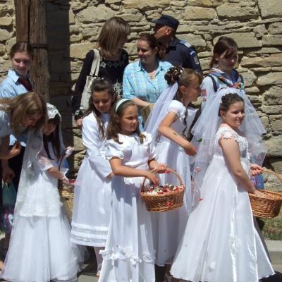 6 iunie: Iaşi: Procesiune în solemnitatea Trupul şi Sângele Domnului