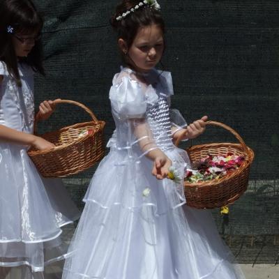 6 iunie: Iaşi: Procesiune în solemnitatea Trupul şi Sângele Domnului
