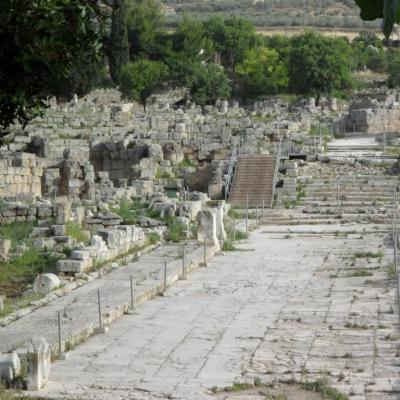 Corint - ruinele sinagogii unde a predicat sfântul Paul