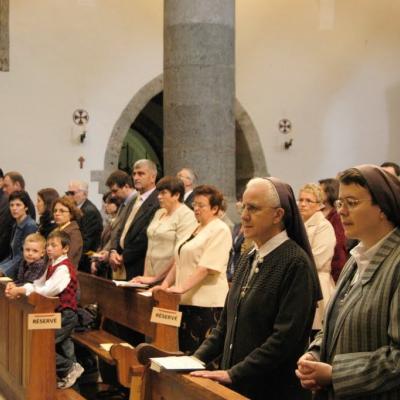 20 iunie: Saint-Maurice (Elveţia): Voturi pe viaţă - sr. Gabriela Enăşoae