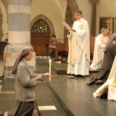 20 iunie: Saint-Maurice (Elveţia): Voturi pe viaţă - sr. Gabriela Enăşoae