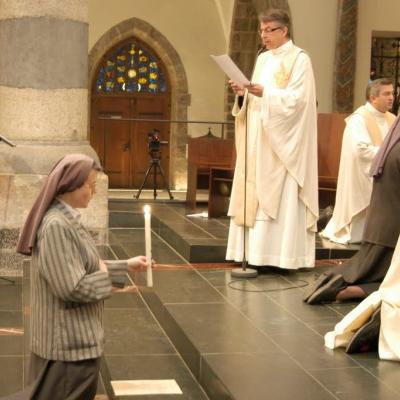 20 iunie: Saint-Maurice (Elveţia): Voturi pe viaţă - sr. Gabriela Enăşoae