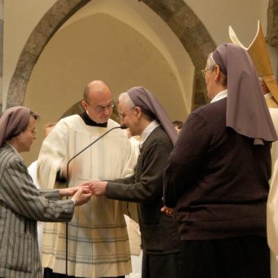 20 iunie: Saint-Maurice (Elveţia): Voturi pe viaţă - sr. Gabriela Enăşoae