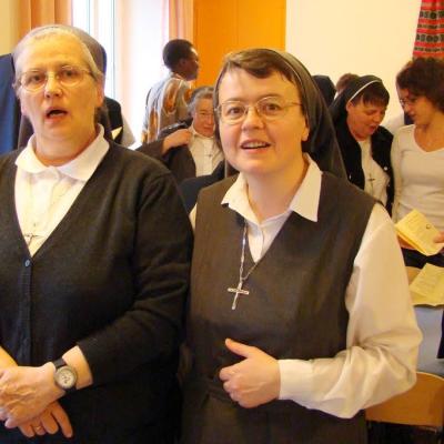 20 iunie: Saint-Maurice (Elveţia): Voturi pe viaţă - sr. Gabriela Enăşoae