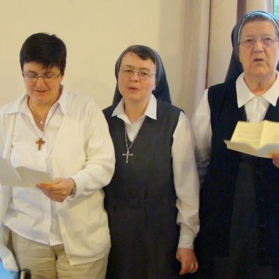 20 iunie: Saint-Maurice (Elveţia): Voturi pe viaţă - sr. Gabriela Enăşoae