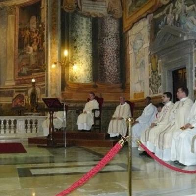 20 iunie: Roma: Primiţia pr. Ciprian Bejan-Piser