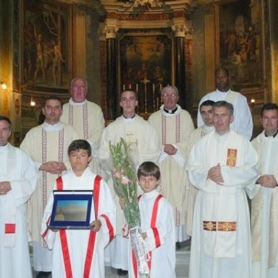 20 iunie: Roma: Primiţia pr. Ciprian Bejan-Piser