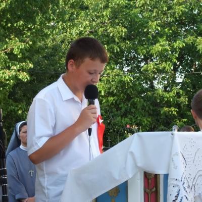 24 iulie: Huşi "Sf. Anton": Administrarea Mirului