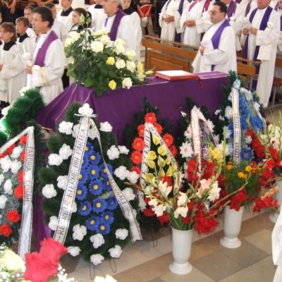 31 iulie: Sagna: Funeraliile părintelui Ioan Simon