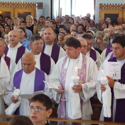31 iulie: Sagna: Funeraliile părintelui Ioan Simon
