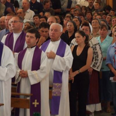 31 iulie: Sagna: Funeraliile părintelui Ioan Simon