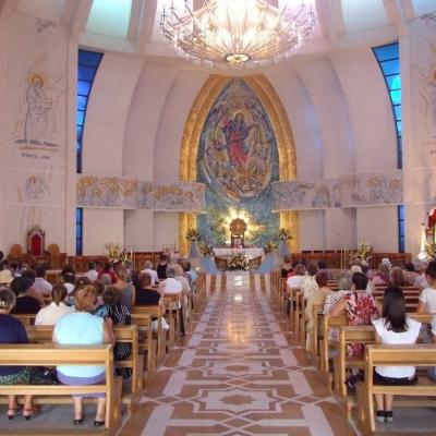 15 august: Iaşi: Hramul catedralei "Adormirea Maicii Domnului"