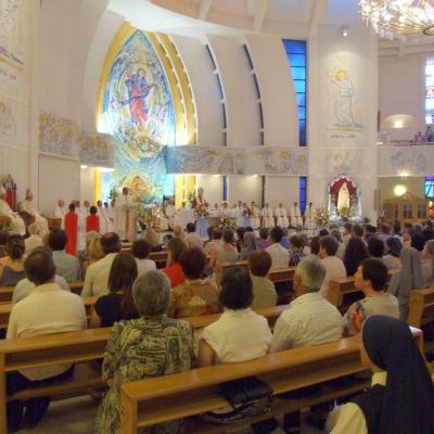 15 august: Iaşi: Hramul catedralei "Adormirea Maicii Domnului"