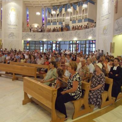 15 august: Iaşi: Hramul catedralei "Adormirea Maicii Domnului"