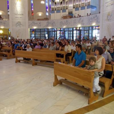 22 august: Iaşi: Hramul catedralei "Sfânta Fecioară Maria, Regină"