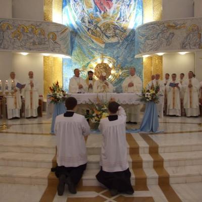 22 august: Iaşi: Hramul catedralei "Sfânta Fecioară Maria, Regină"