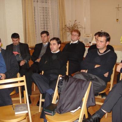 8-12 noiembrie: Gioseni: Exerciţii spirituale pentru preoţii Diecezei de Iaşi. Seria a III-a