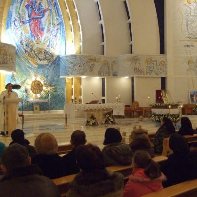 3 decembrie: Iaşi: Peregrinatio Mariae. Ziua a şasea