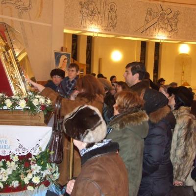 3 decembrie: Iaşi: Peregrinatio Mariae. Ziua a şasea
