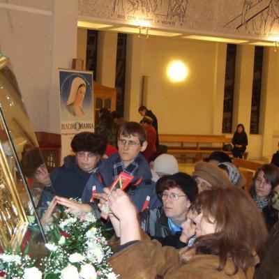 3 decembrie: Iaşi: Peregrinatio Mariae. Ziua a şasea