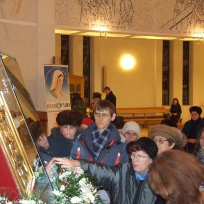 3 decembrie: Iaşi: Peregrinatio Mariae. Ziua a şasea