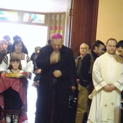 6 ianuarie: Pordenone (IT): PS Petru Gherghel în vizită la comunitatea catolică română