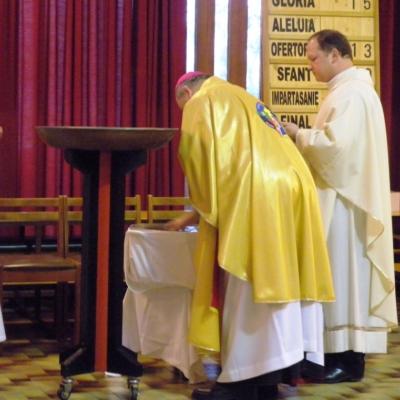 6 ianuarie: Pordenone (IT): PS Petru Gherghel în vizită la comunitatea catolică română