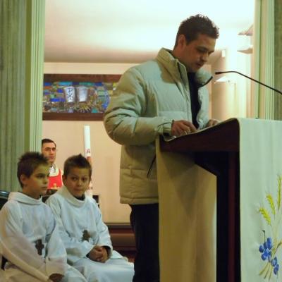 6 ianuarie: Pordenone (IT): PS Petru Gherghel în vizită la comunitatea catolică română