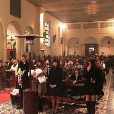 9 ianuarie: Padova: PS Petru Gherghel în vizită la comunitatea catolică română
