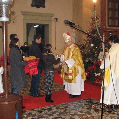 9 ianuarie: Padova: PS Petru Gherghel în vizită la comunitatea catolică română