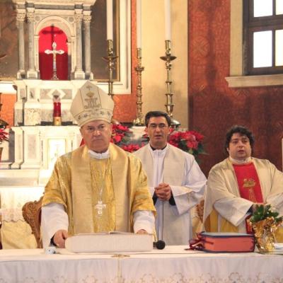 9 ianuarie: Padova: PS Petru Gherghel în vizită la comunitatea catolică română