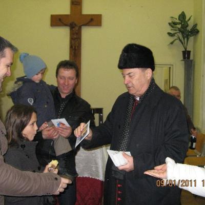 9 ianuarie: Padova: PS Petru Gherghel în vizită la comunitatea catolică română