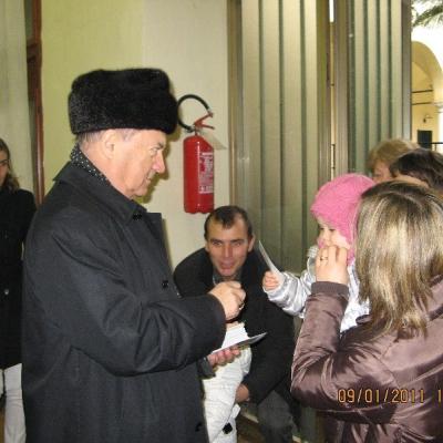 9 ianuarie: Padova: PS Petru Gherghel în vizită la comunitatea catolică română