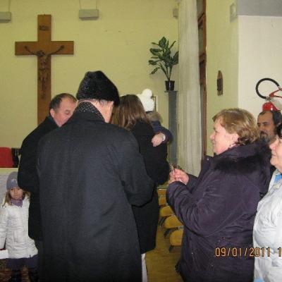 9 ianuarie: Padova: PS Petru Gherghel în vizită la comunitatea catolică română