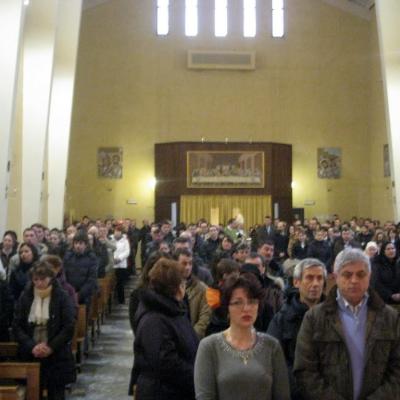 16 ianuarie: Verona: O mare familie adunată în jurul păstorului ei, ep. Petru Gherghel