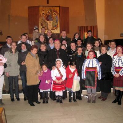 16 ianuarie: Verona: O mare familie adunată în jurul păstorului ei, ep. Petru Gherghel