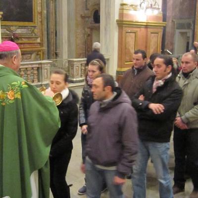 18 ianuarie: Torino (Italia): Vizita PS Petru Gherghel la comunitatea românilor catolici