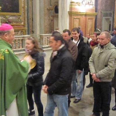 18 ianuarie: Torino (Italia): Vizita PS Petru Gherghel la comunitatea românilor catolici