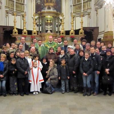 18 ianuarie: Torino (Italia): Vizita PS Petru Gherghel la comunitatea românilor catolici