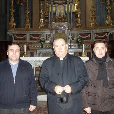 18 ianuarie: Torino (Italia): Vizita PS Petru Gherghel la comunitatea românilor catolici