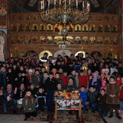 23 ianuarie: Pildeşti-Cordun: Întâlnirea cercetaşilor de la Pildeşti cu copii şi tinerii de la Cordun