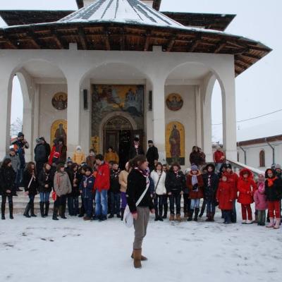 23 ianuarie: Pildeşti-Cordun: Întâlnirea cercetaşilor de la Pildeşti cu copii şi tinerii de la Cordun