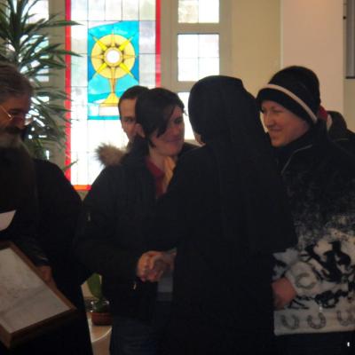 23 ianuarie: Iaşi: Liturghie de mulţumire pentru cei 15 ani ai prezenţei sorei Serena Ciserani în România
