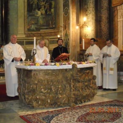 23 ianuarie: Roma: Rugăciune pentru unitate în comunitatea română