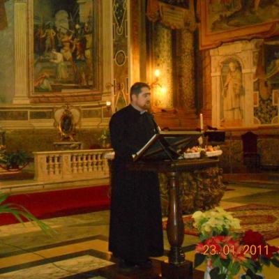 23 ianuarie: Roma: Rugăciune pentru unitate în comunitatea română