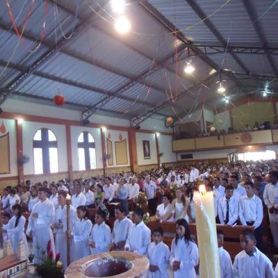24 ianuarie: Ecuador: Sărbătoare în Parohia "San Bartolomé