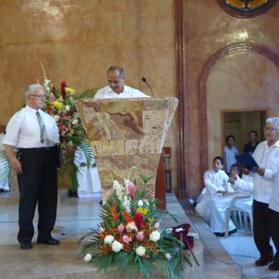 24 ianuarie: Ecuador: Sărbătoare în Parohia "San Bartolomé