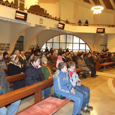 24 ianuarie: Iaşi ("Sfânta Tereza"): Săptămâna de Rugăciune pentru Unitatea Creştinilor - ziua a şaptea. Foto: Sergiu Gabor