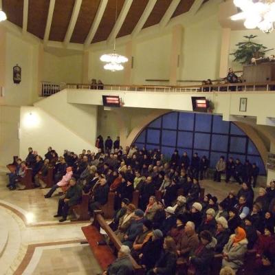 24 ianuarie: Iaşi ("Sfânta Tereza"): Săptămâna de Rugăciune pentru Unitatea Creştinilor - ziua a şaptea. Foto: Sergiu Gabor